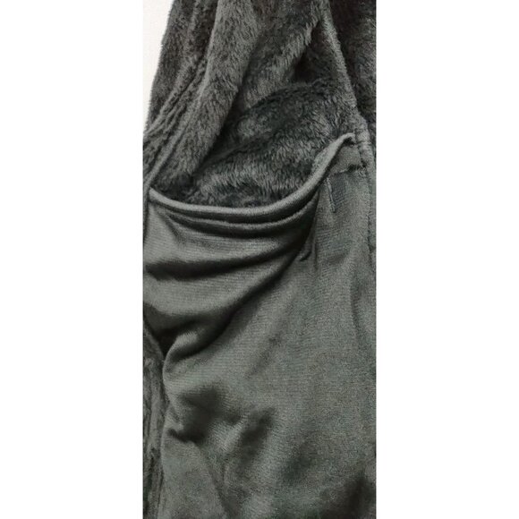 The North Face Jacket Women Size XS Blsck Fleece Pockets Logo Full Zip - Picture 15 of 15